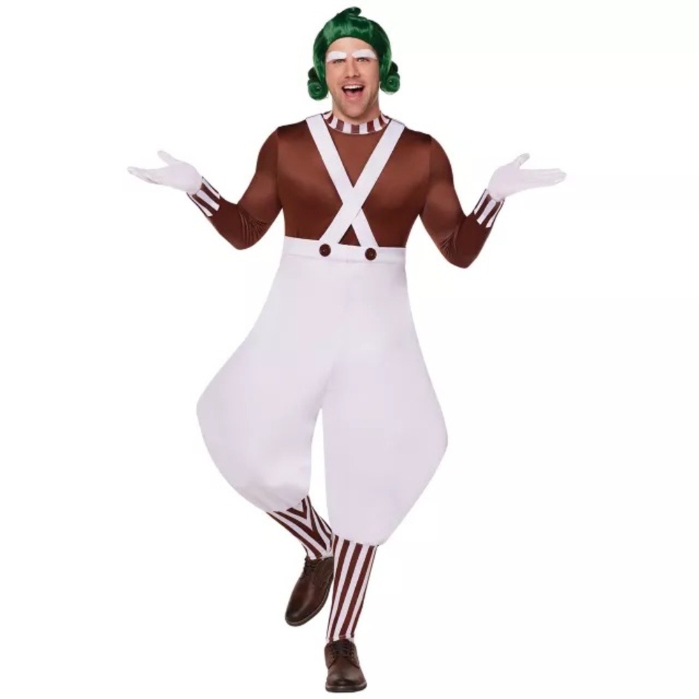 Oompa Loompa Costume - Adult Large